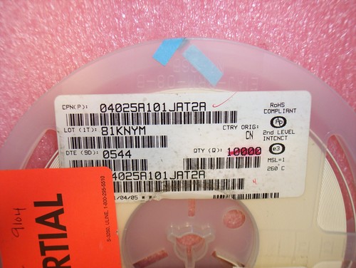 Qty 100pf 50v - (9000), 5%