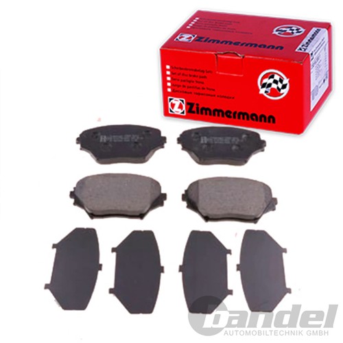 Zimmermann set pastiglie freno