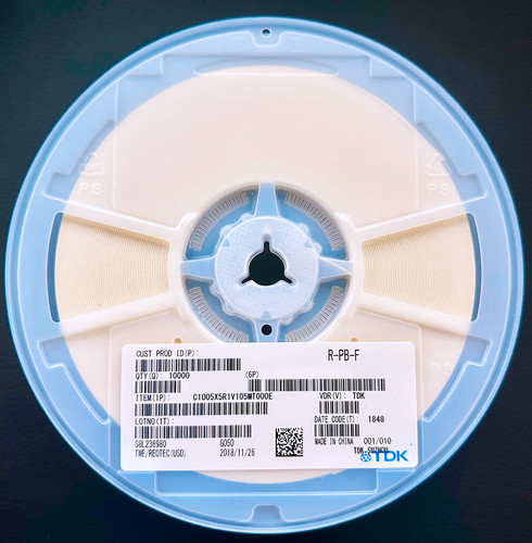 10000 pezzi c1005x5r1v105m - 10000,